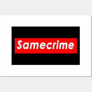 Same Crime Posters and Art